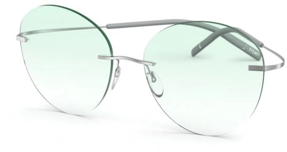 Silhouette TMA - The Icon II Demo Rimless 5541 Eyeglasses - view 5